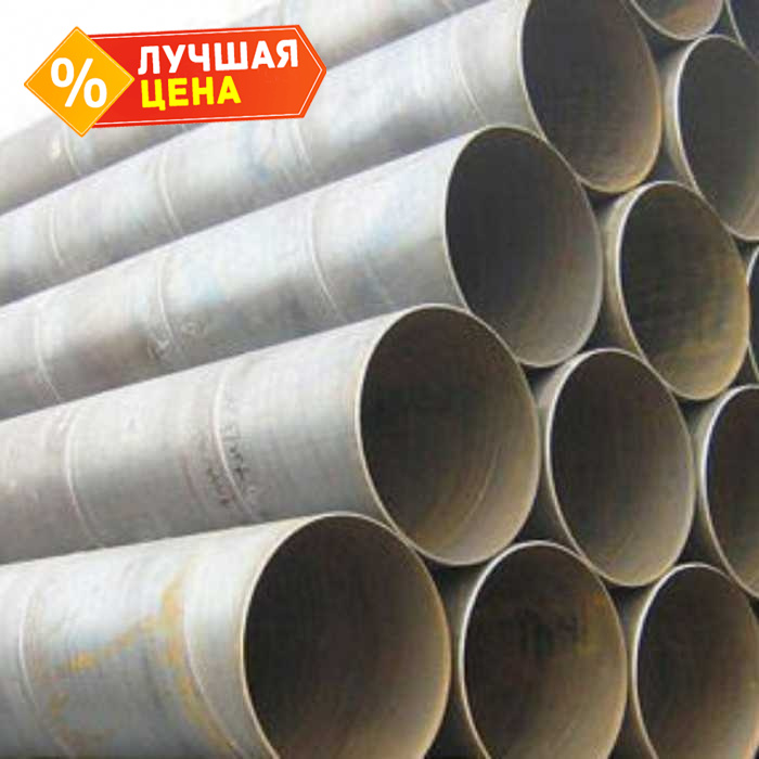 Труба стальная круглая электросварная 377х8 мм 12 м