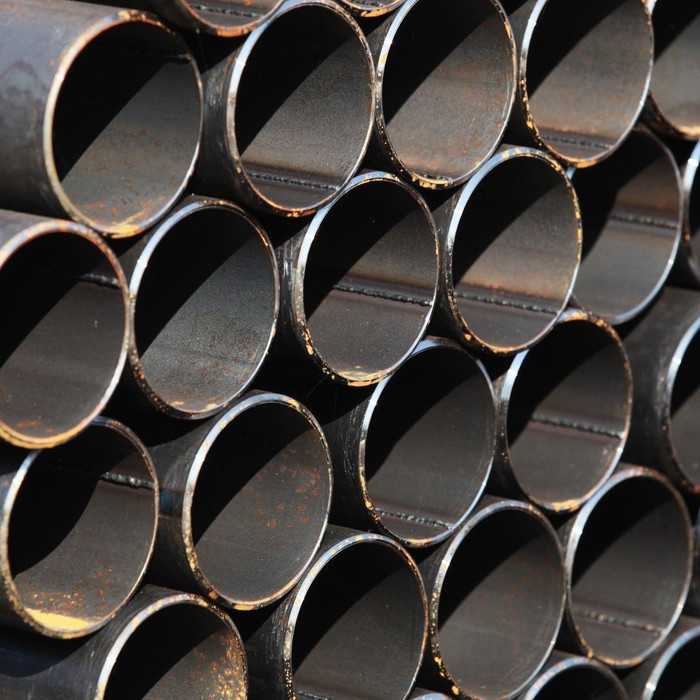 Труба стальная круглая электросварная 127х5 мм 12 м